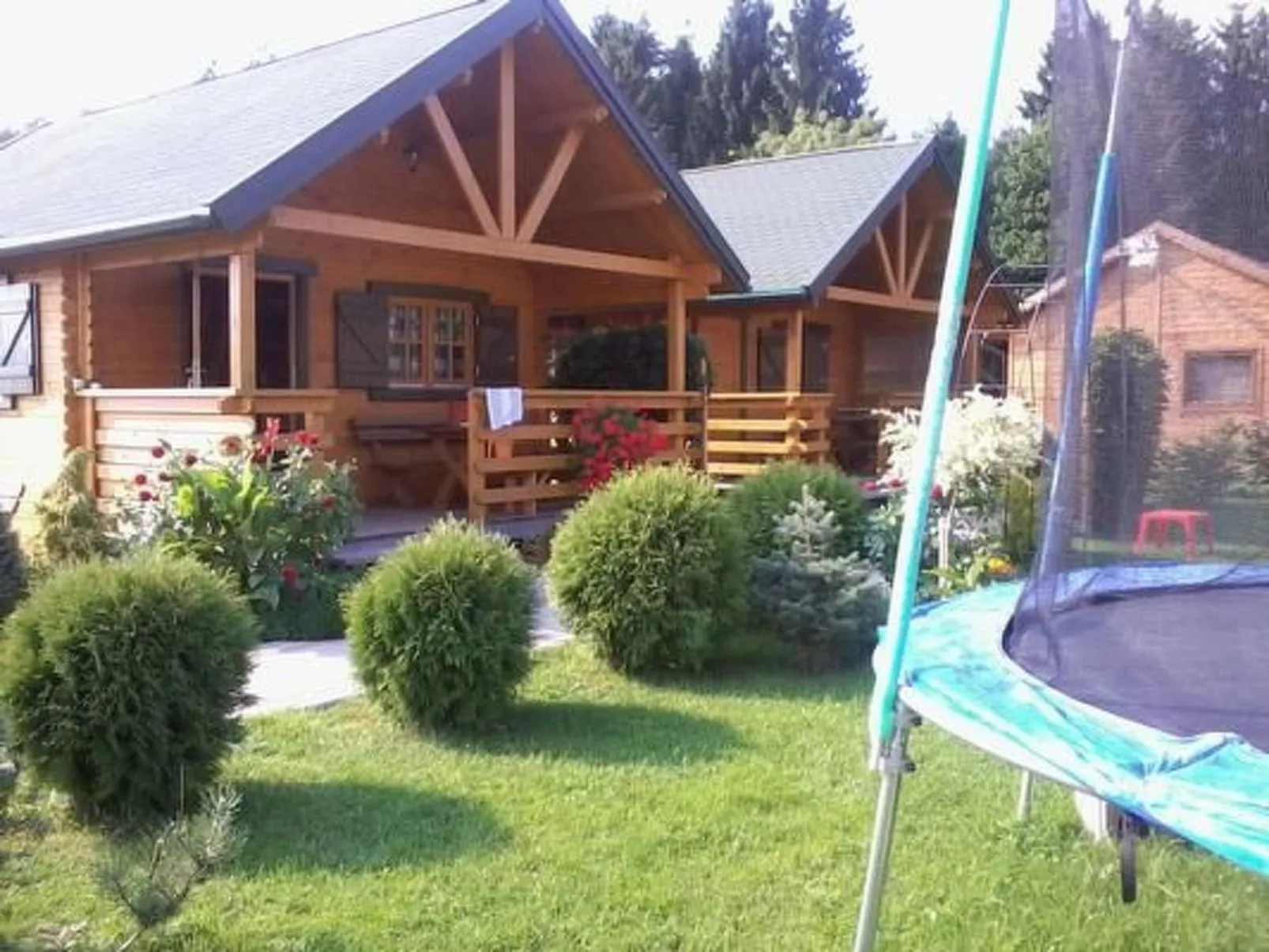 Haus in Gmina Postomino mit Garten und Terrasse-Outside