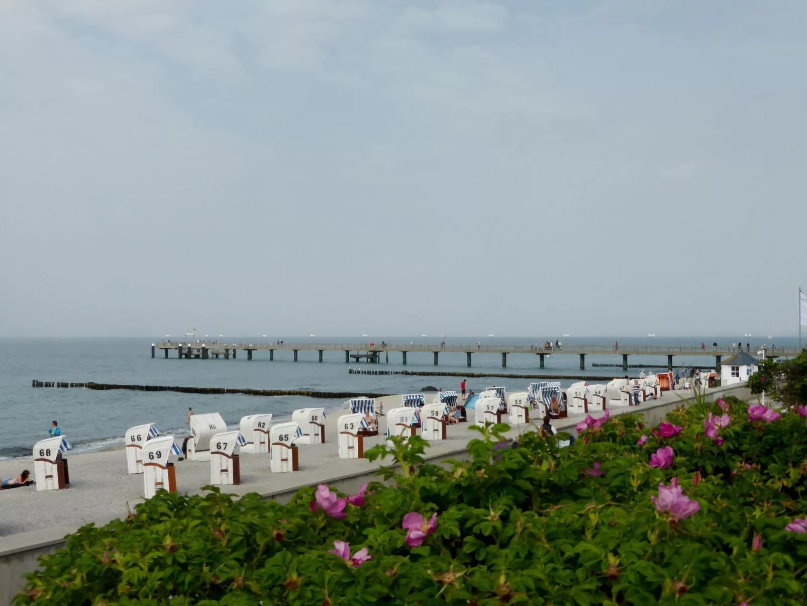 Apartment am Strand-Dehors