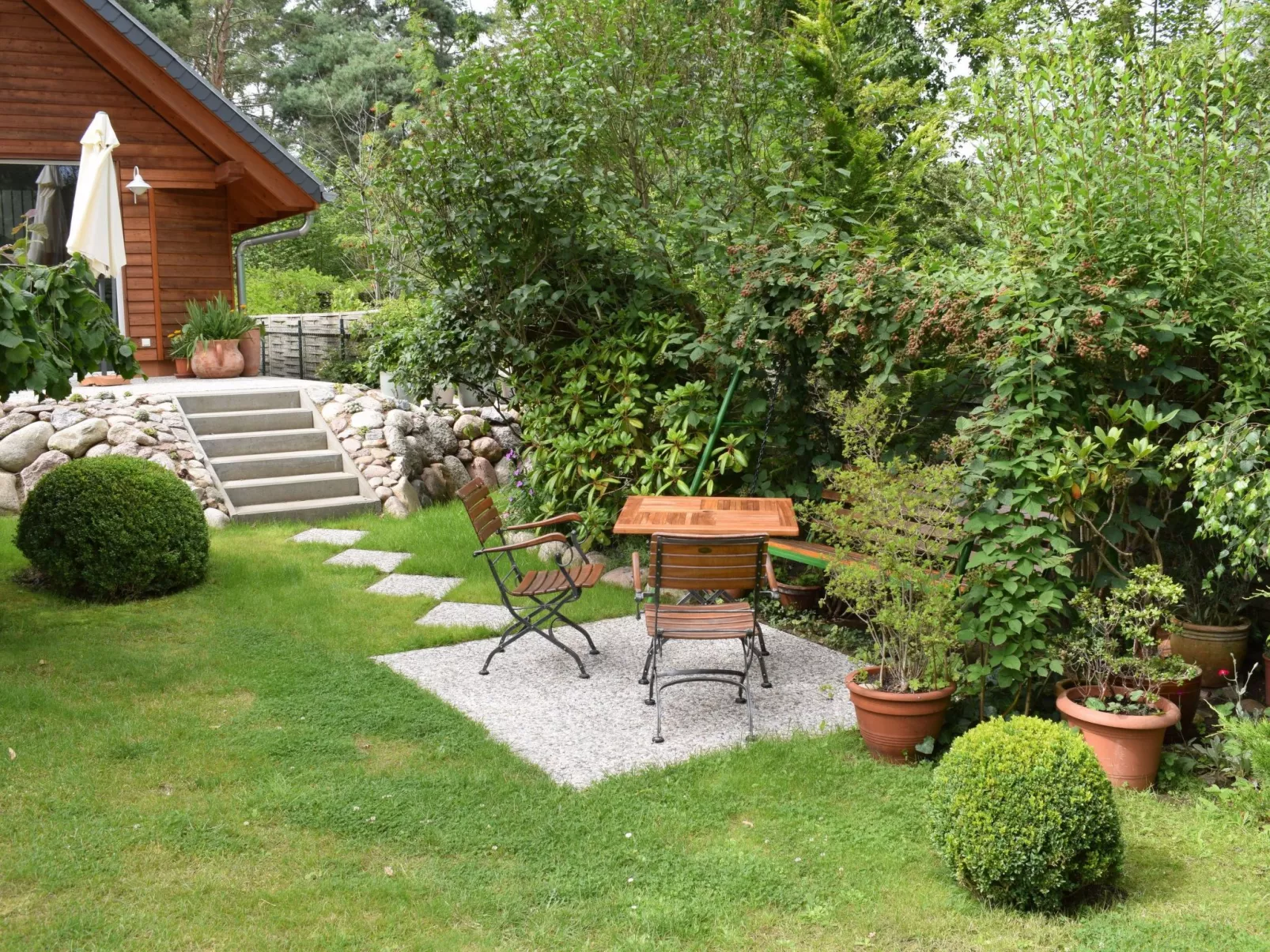 Schönes Ferienhaus in Plau Am See-Outside