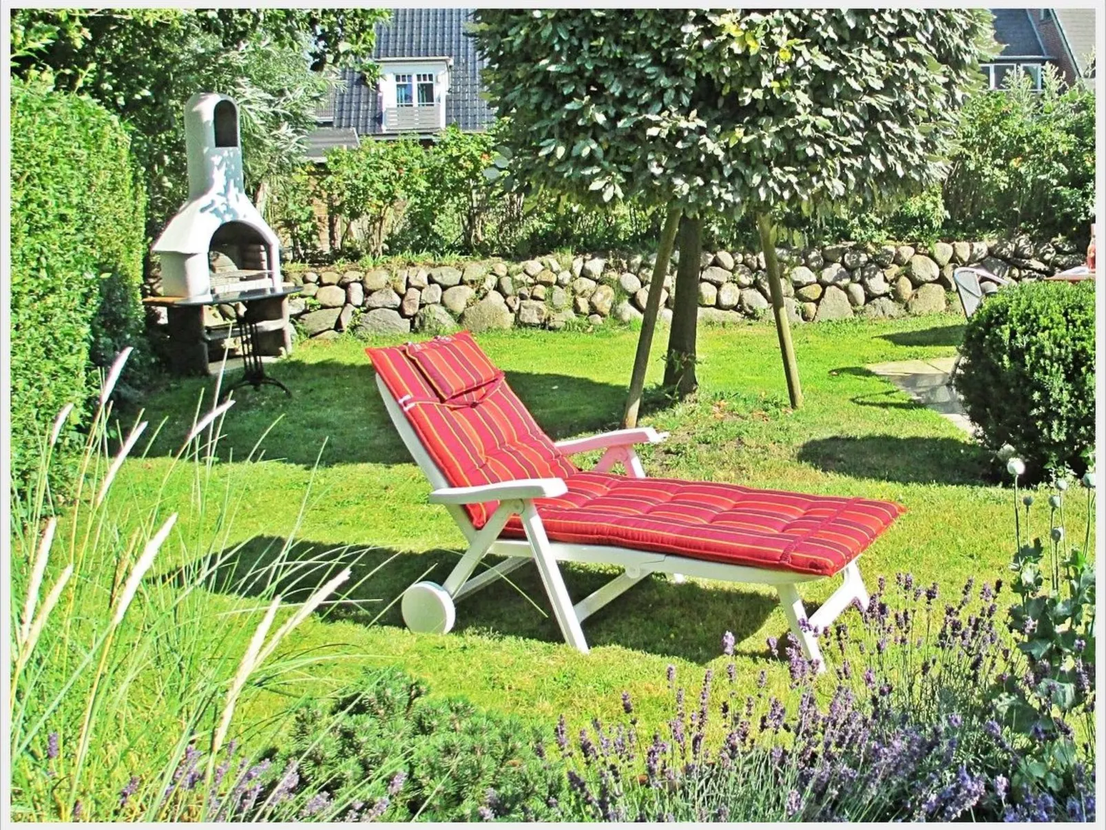 Appartement in Westerland mit Großem Garten-Outside