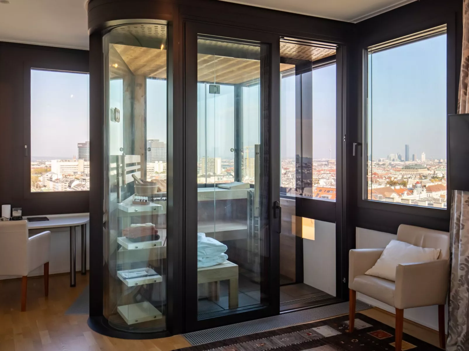 Skyflats City View-Drinnen