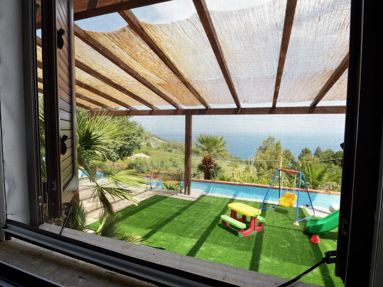 Mit Wasserblick-Outside