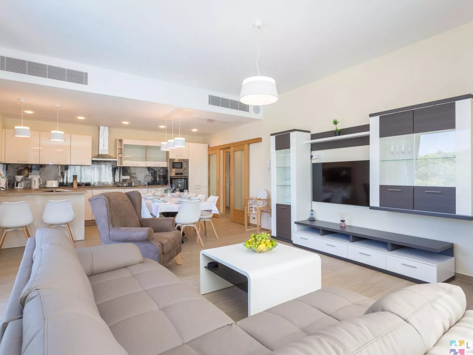 Villa Lavendel-Drinnen