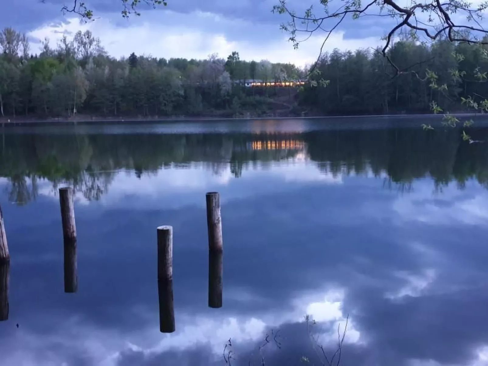 Waldhaus57 Silbersee-Draußen