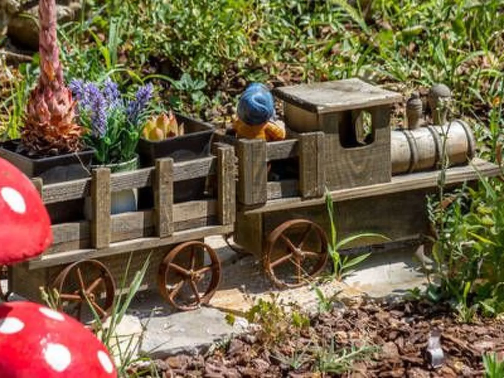 Hütte mit Garten, Grill und Terrasse-Inside