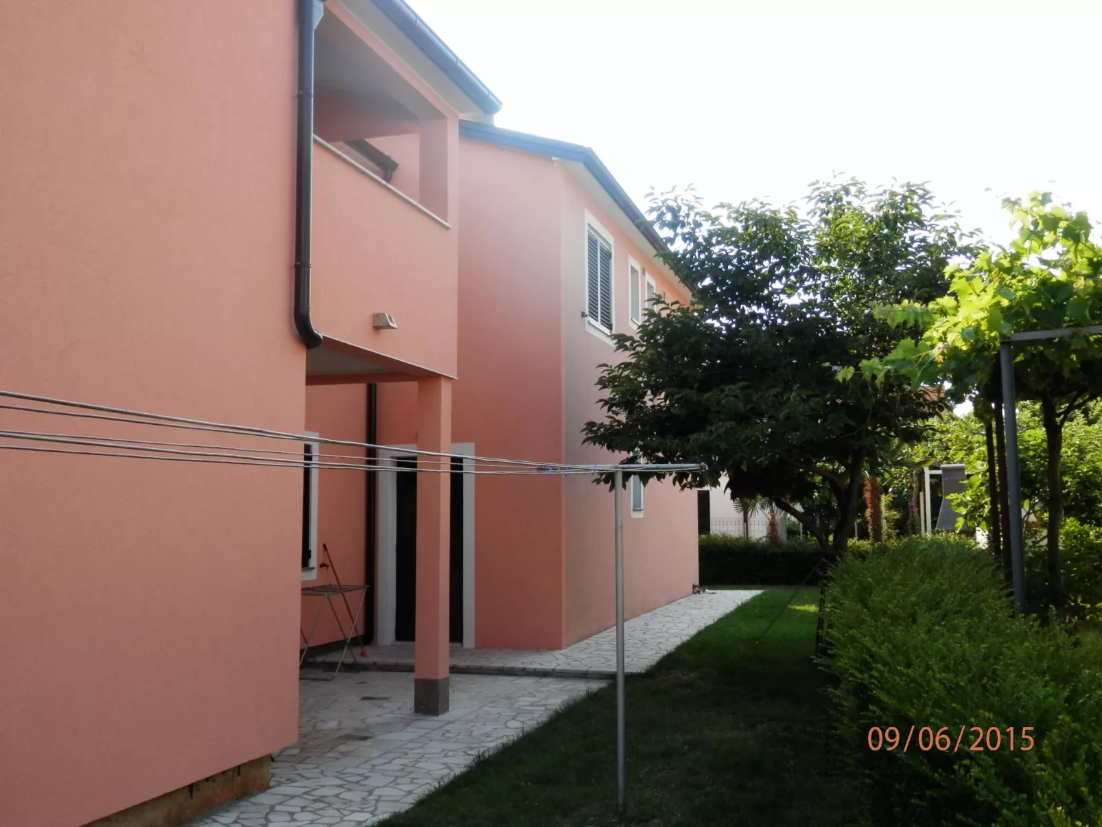 Wohnung "Silva3" direkt am Wasser-Draußen