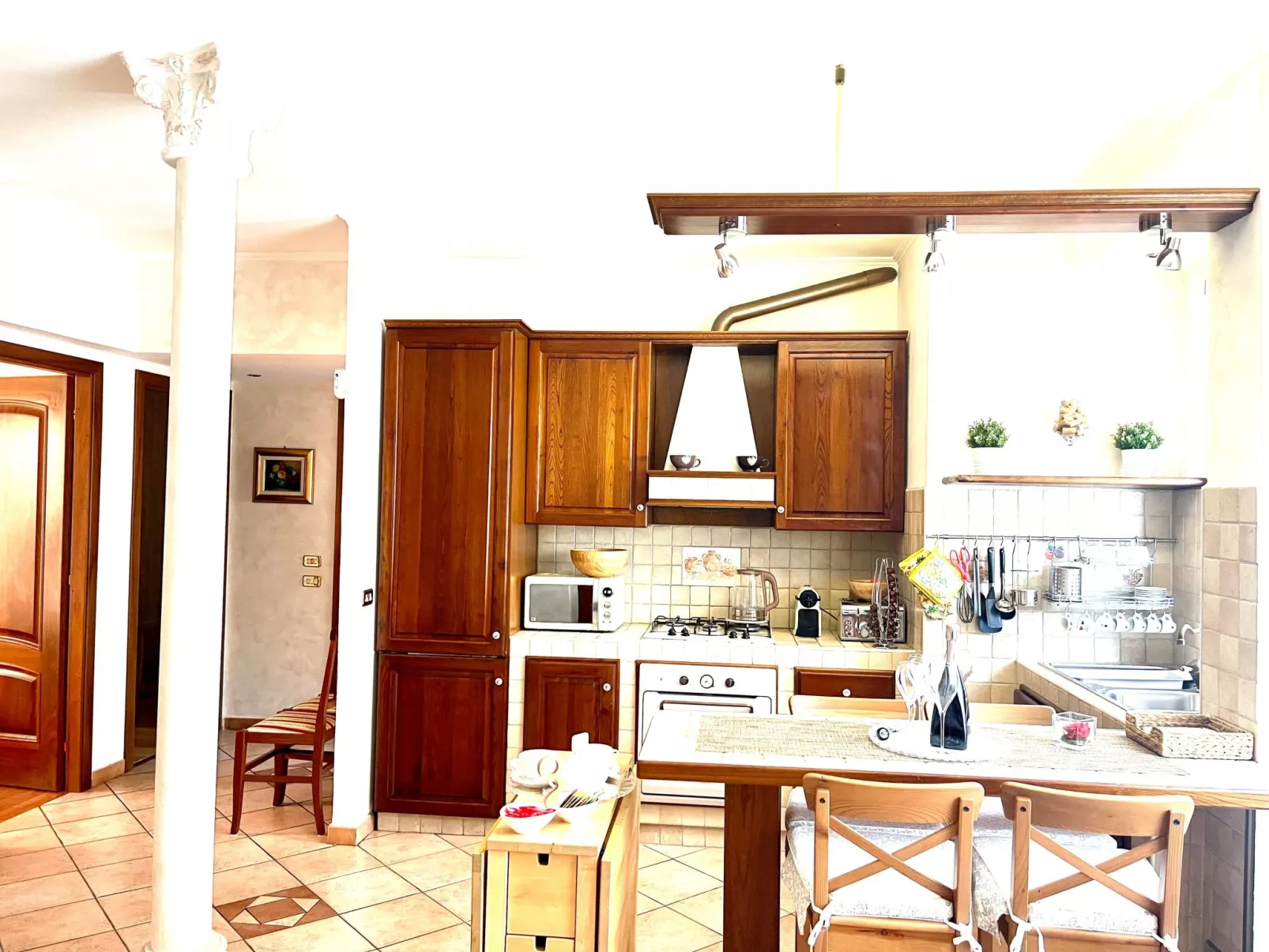 Wunderschöne Wohnung in Rom-Inside