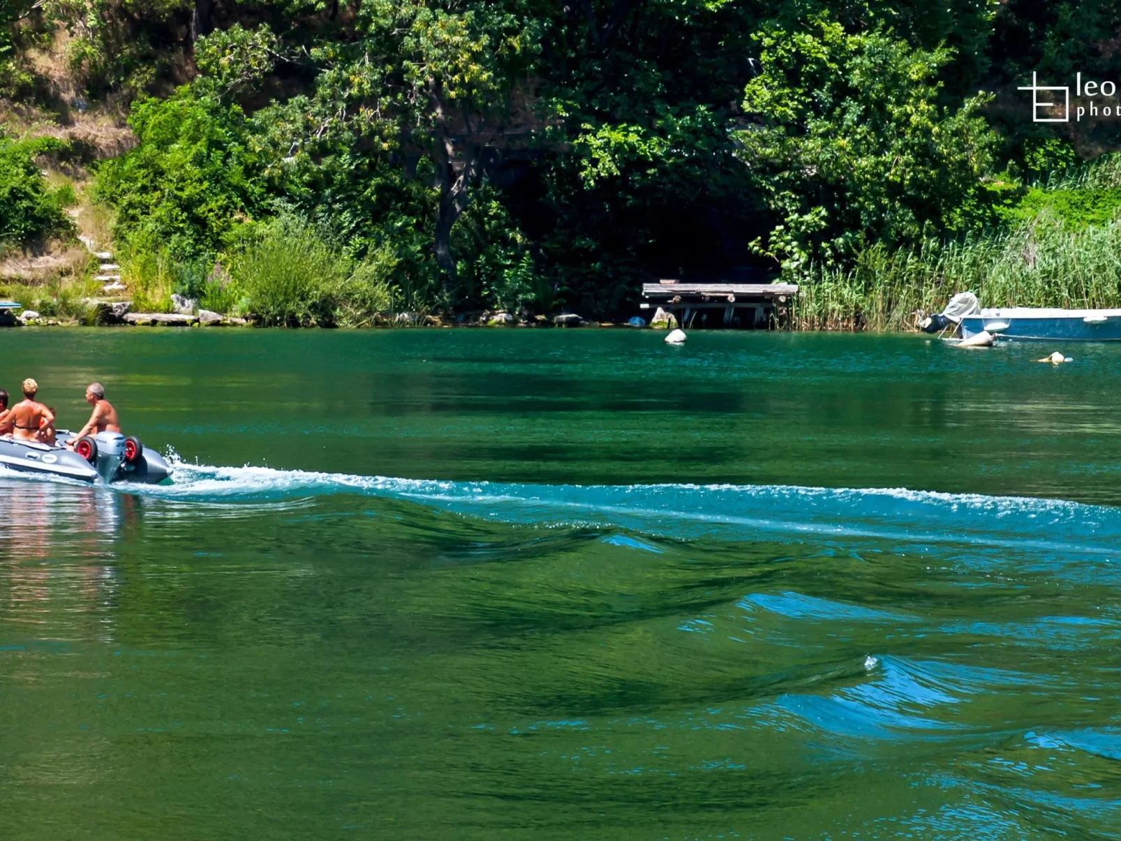 Villa Mosor mit beheiztem Salzwasserpool und Sauna-Draußen