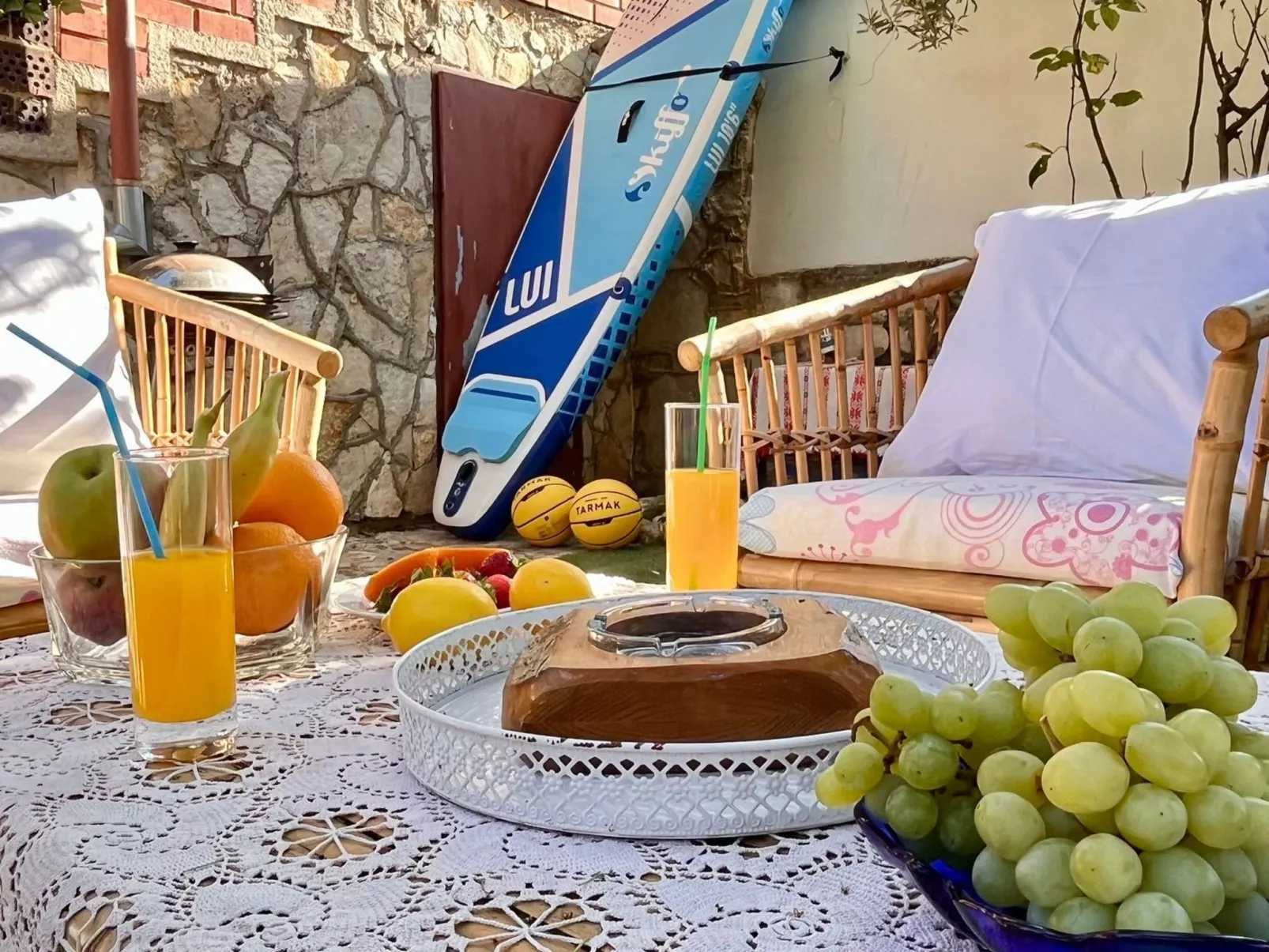 In Pula mit großem Dachbalkon.-Outside