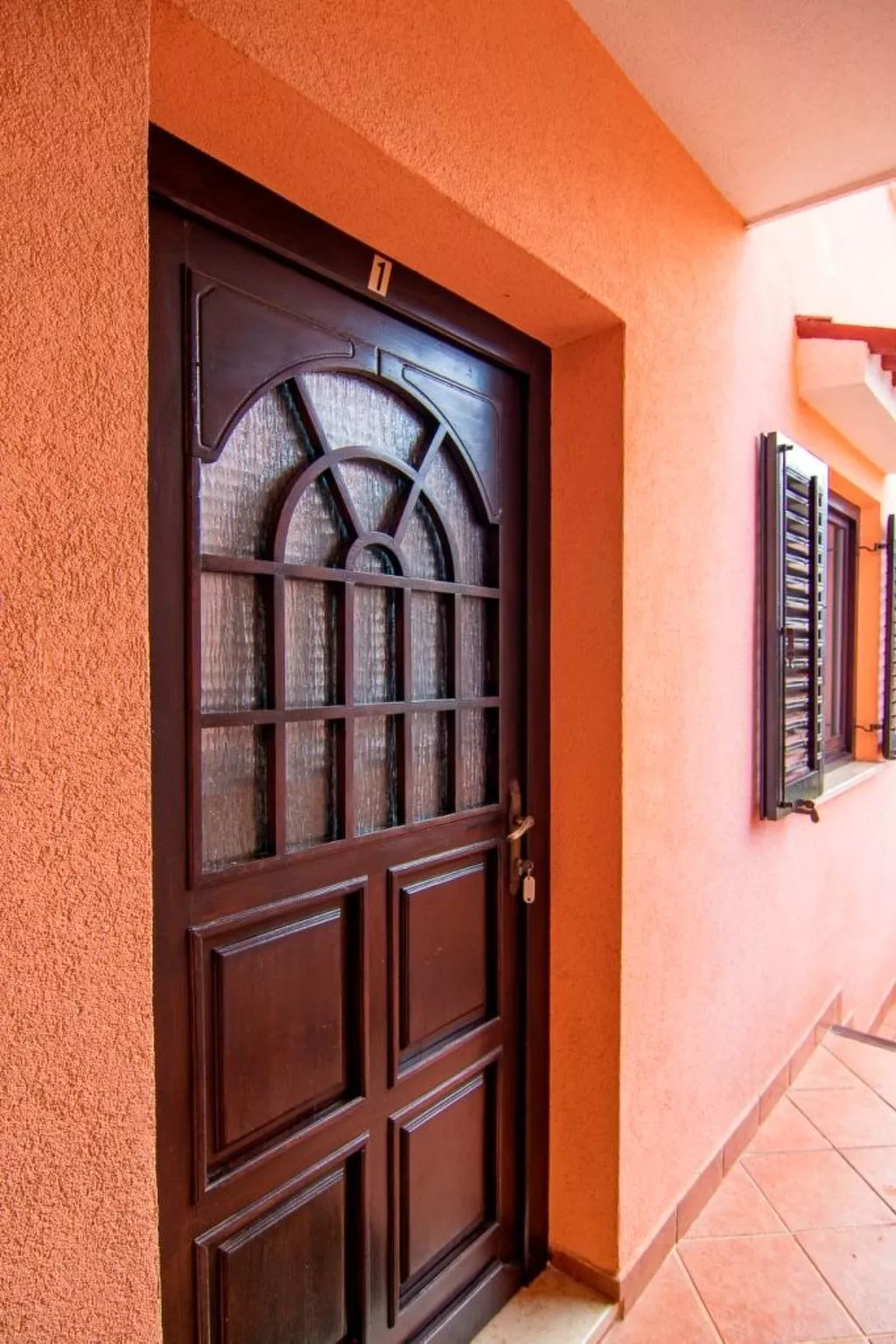 Studio-Apartment in Stinjan, 600 m vom Strand entfernt-Draußen