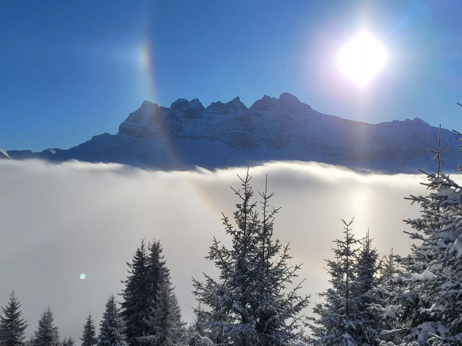 Chalet "Ecureuil" in den Portes du Soleil im Wallis-Outside
