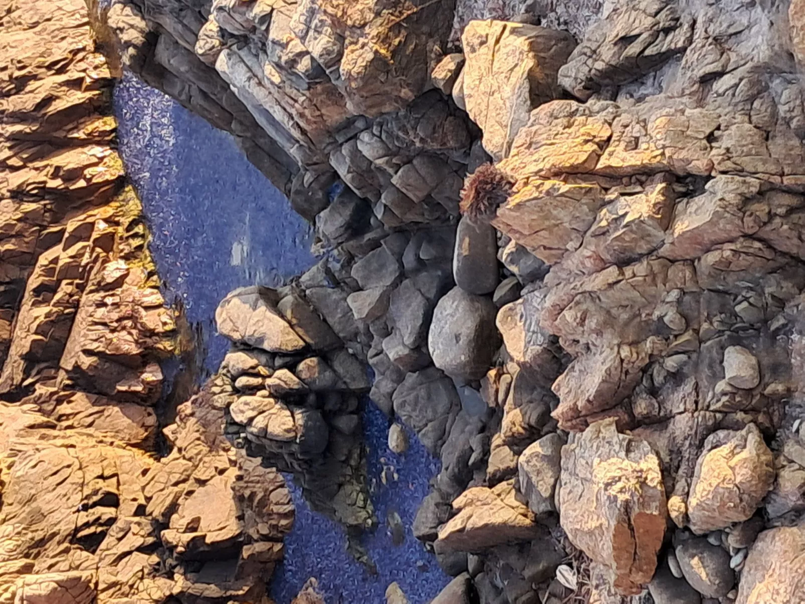 "Casa zinu" mit Blick aufs Meer - Draußen