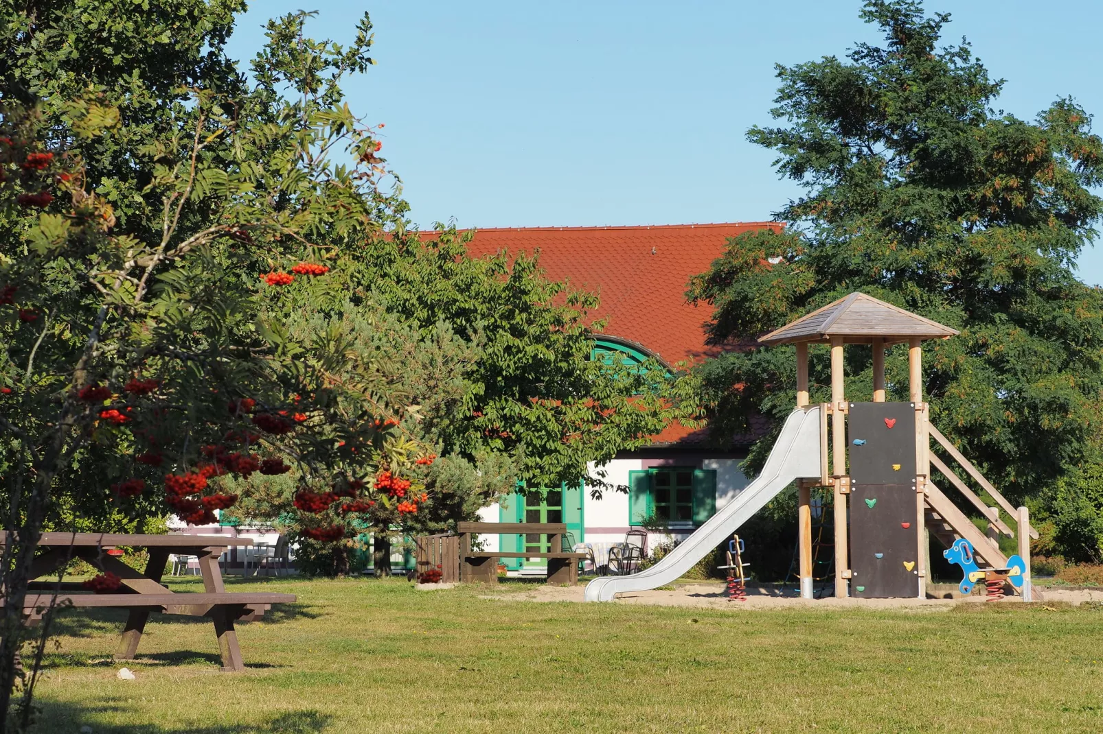 Typ E EG oder OG 4 Personen-Park facilities