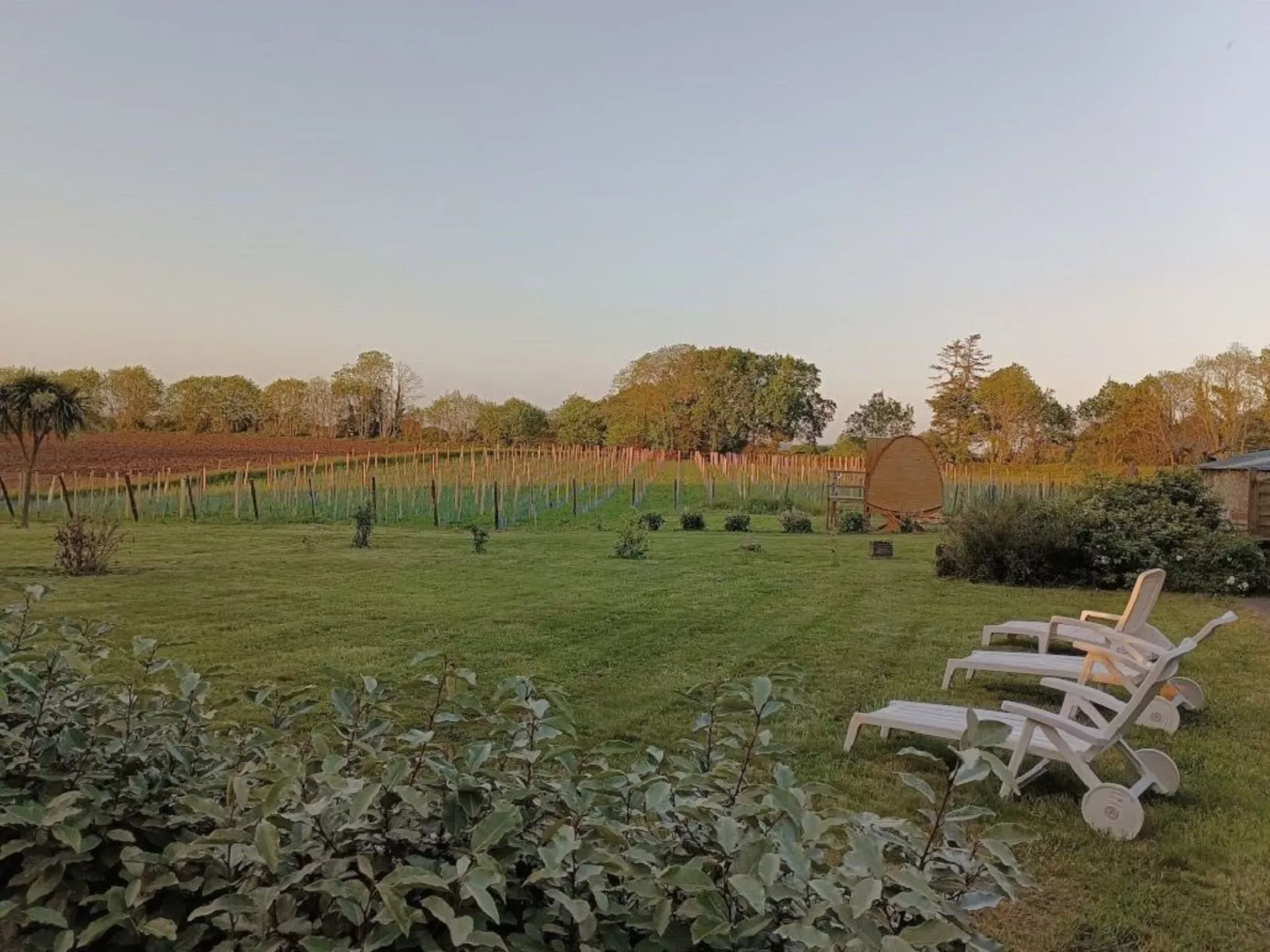 Charmantes großes Cottage zwischen Land und Meer-Draußen