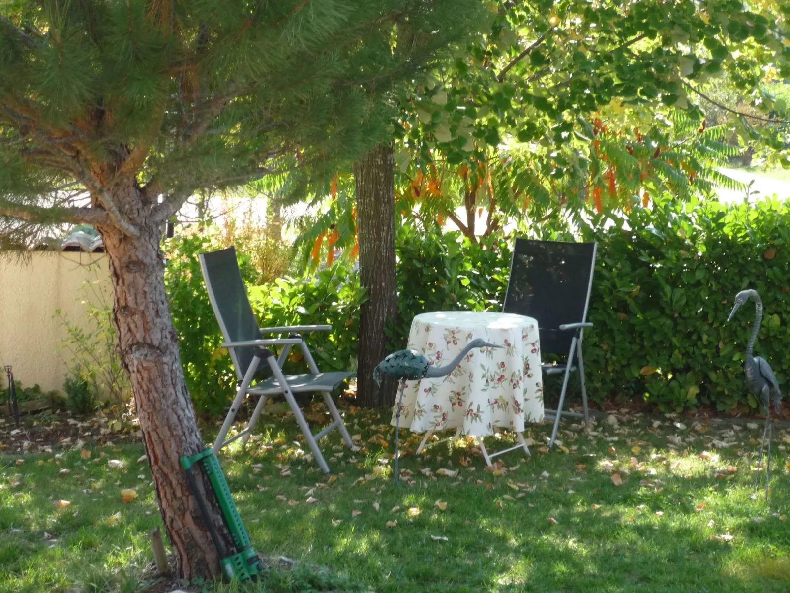 Komfortables Ferienhaus mit Gemeinschaftspool-Draußen