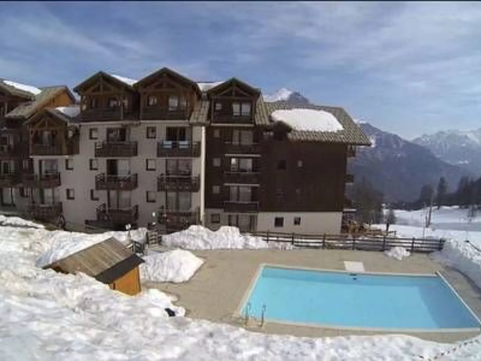 Wohnung direkt an der Piste, Schwimmbad, Sauna-Dehors