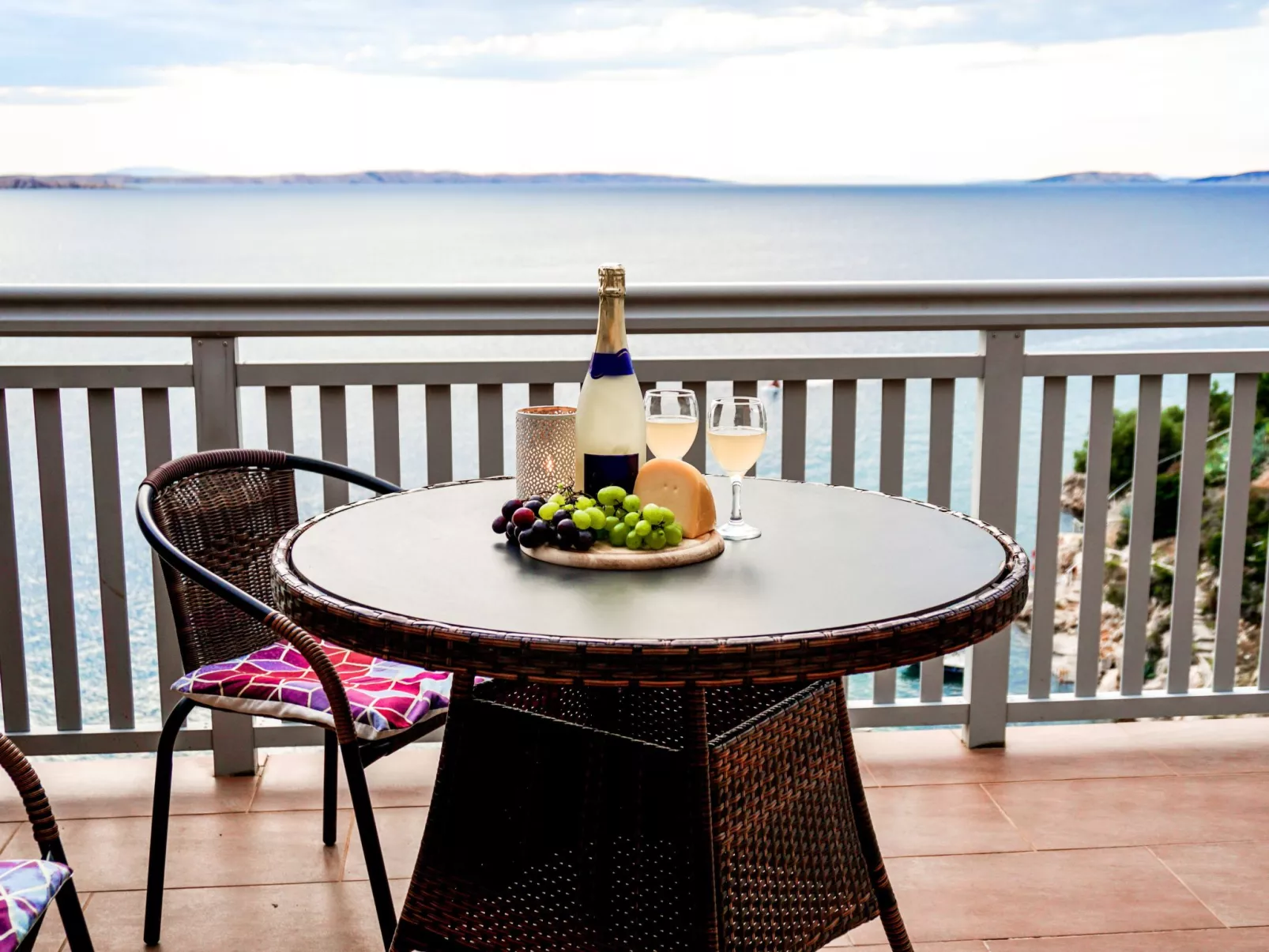 Sunset-Oase am Meer-Draußen