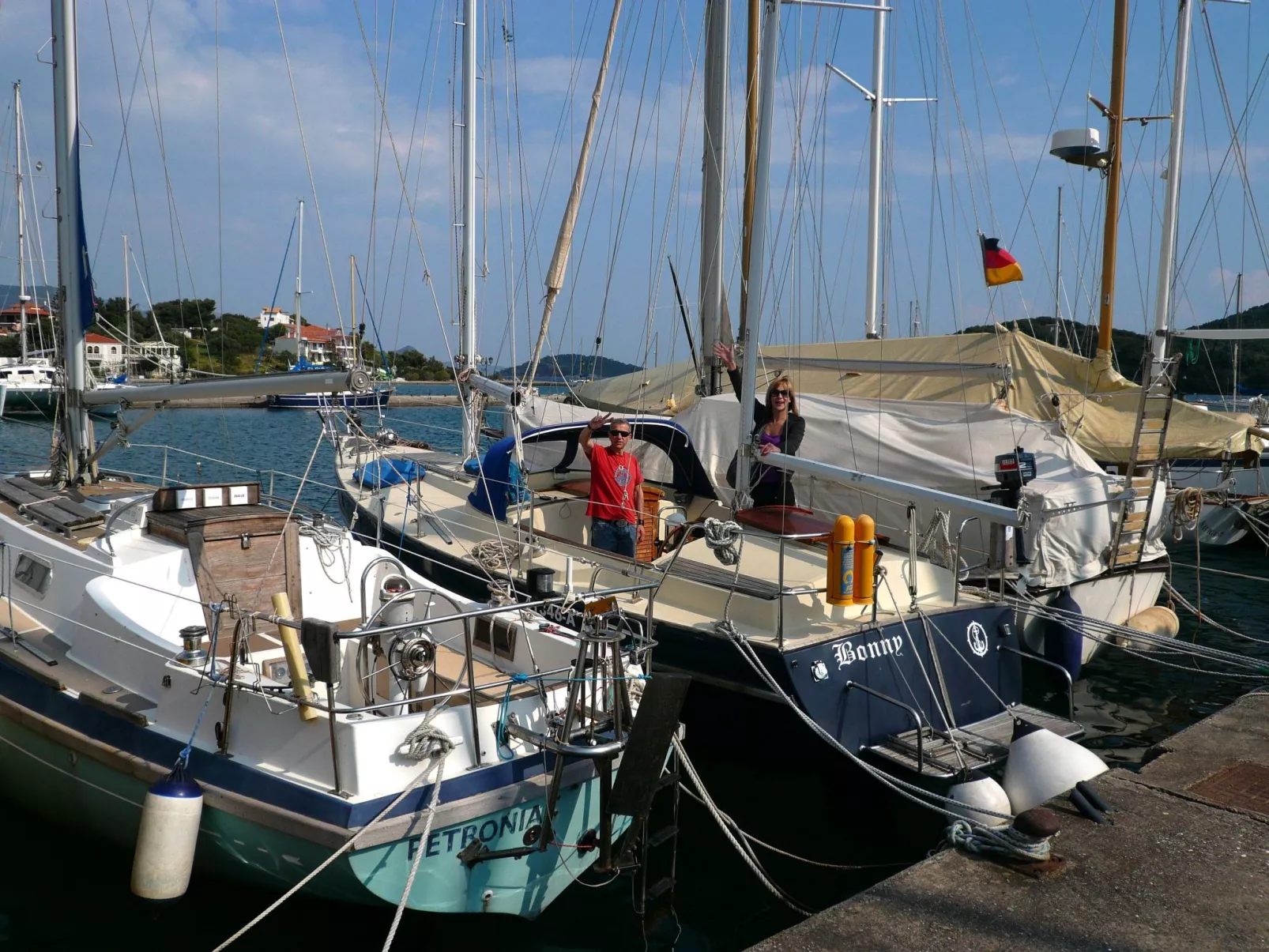 In Paralia Sergoulas mit Kleinem Balkon-Dehors