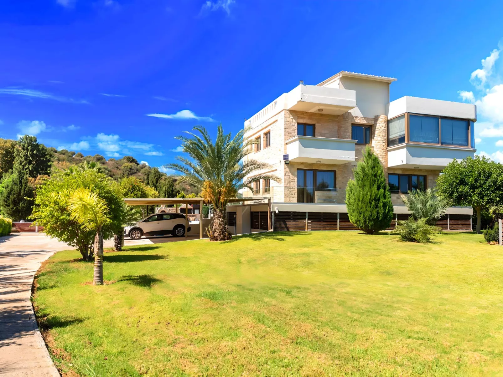 Mirsini Villa Privater Pool Jacuzzi-Draußen