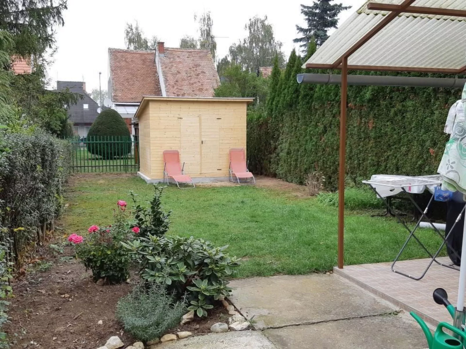 Klimatisiertes Ferienhaus in Bükfürdö mit Garten-Dehors