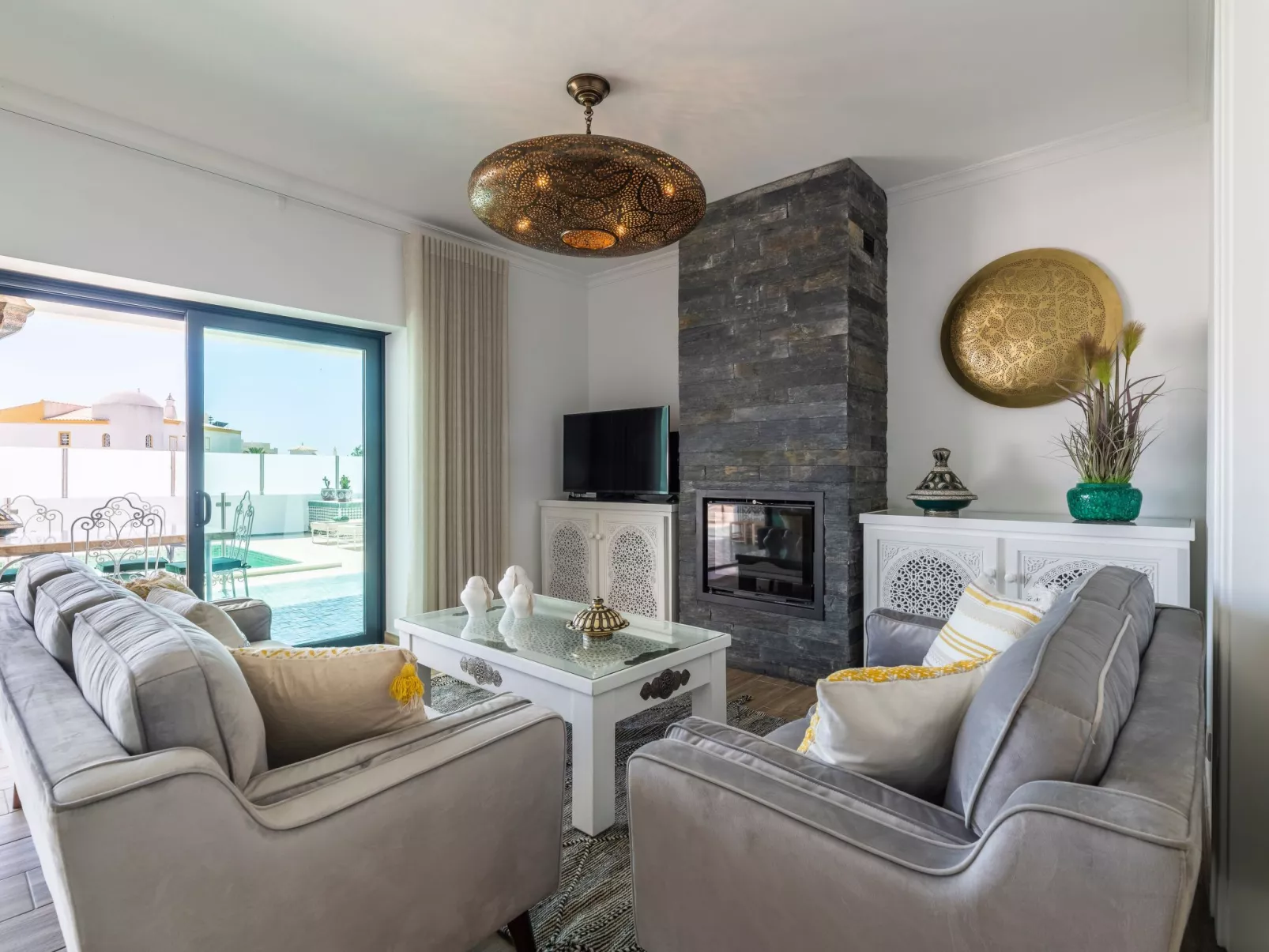 Villa "Riad Matias Galé"-Inside