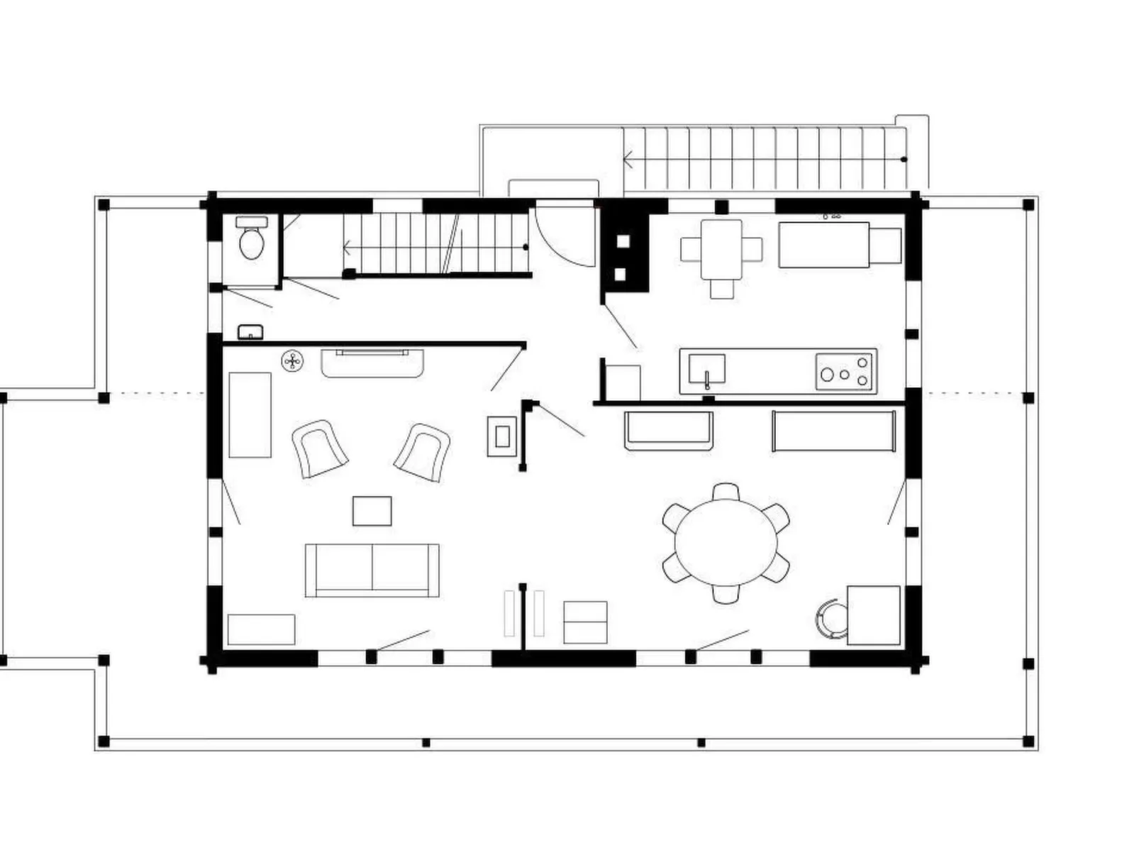 Maison des Fées - Stiftung Ferien im Baudenkmal-Dedans