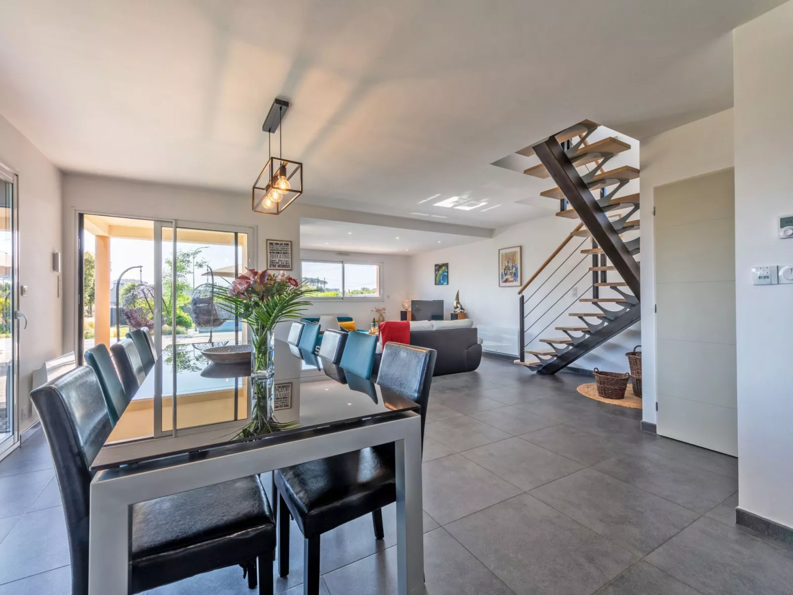 Ferienvilla "Ti Laouen" mit privatem Pool-Drinnen