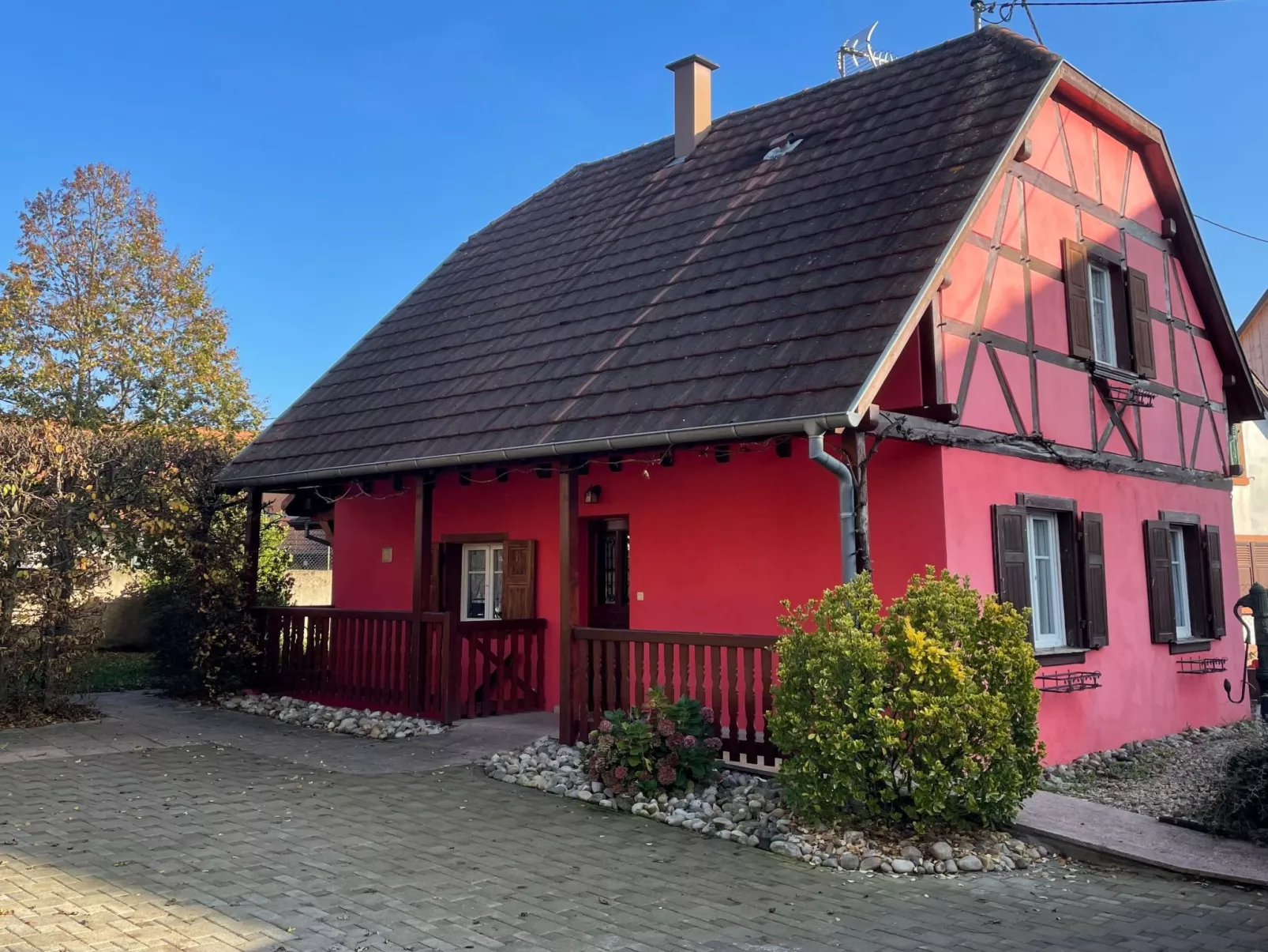 Für 6 Personen ca. 110 m&sup2;in Stotzheim, Elsass (Bas-Rhin)-Draußen