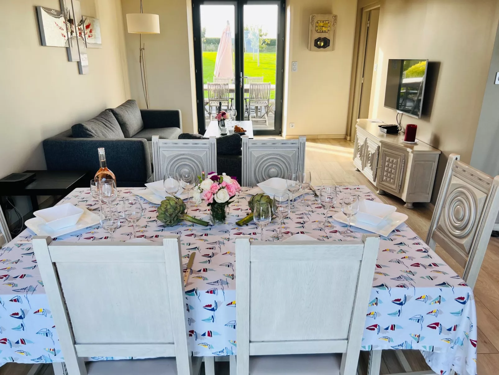 Villa Tante Alice  Meerblick Komfort Villa Alleinlage mit Aufzug Jacuzzi Dampfb-Drinnen