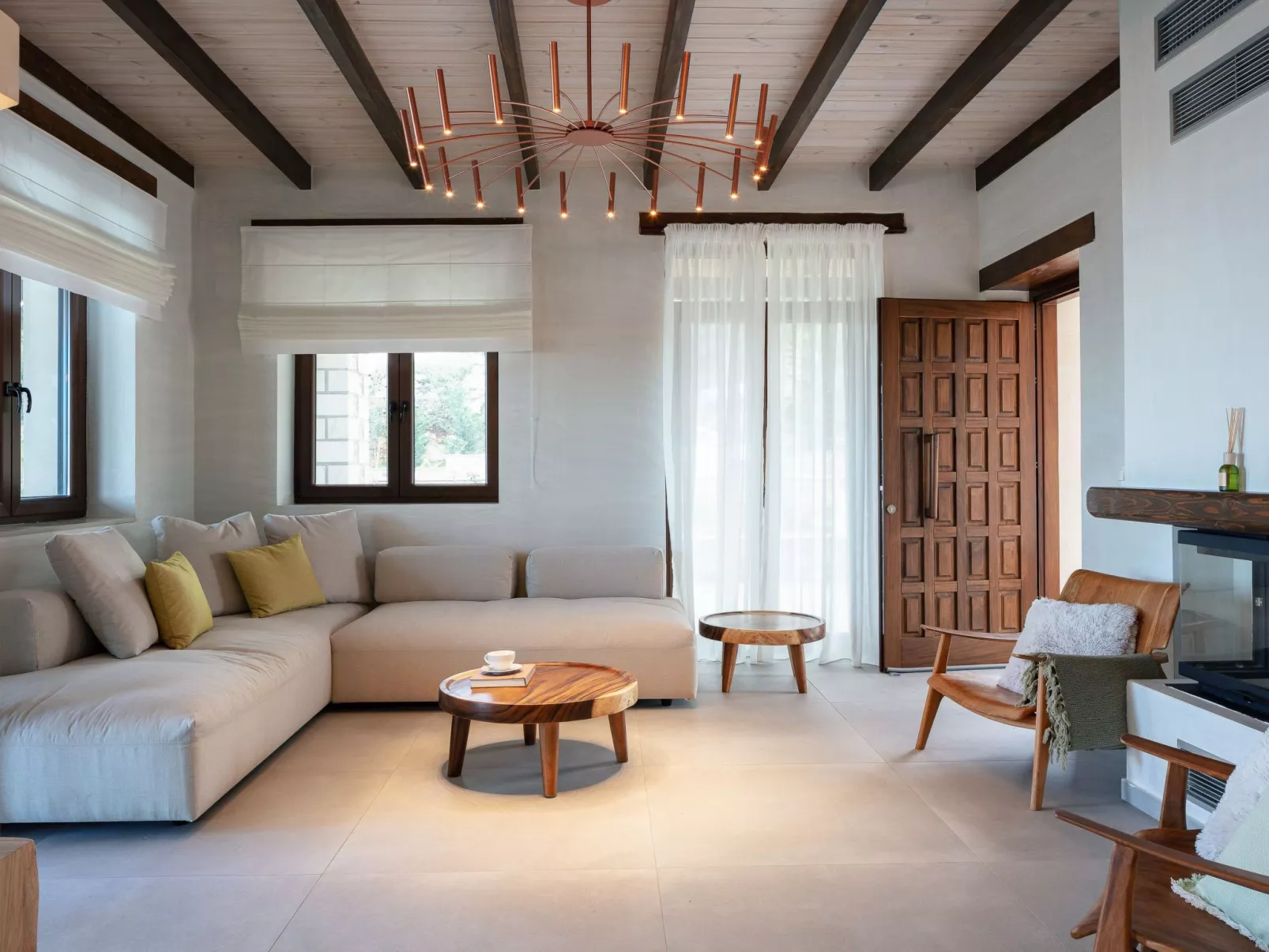 Brandneue Villa mit Meerblick, privatem Pool und Ping Pong-Dedans