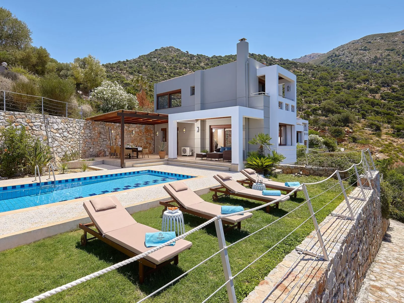 Haus in Geropotamos mit privatem Pool-Image-tags.info
