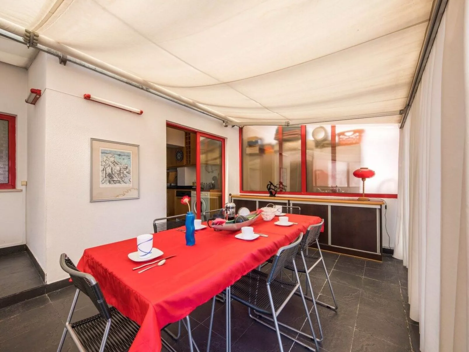 Wohnung mit Terrasse 100m vom Strand entfernt-Dedans