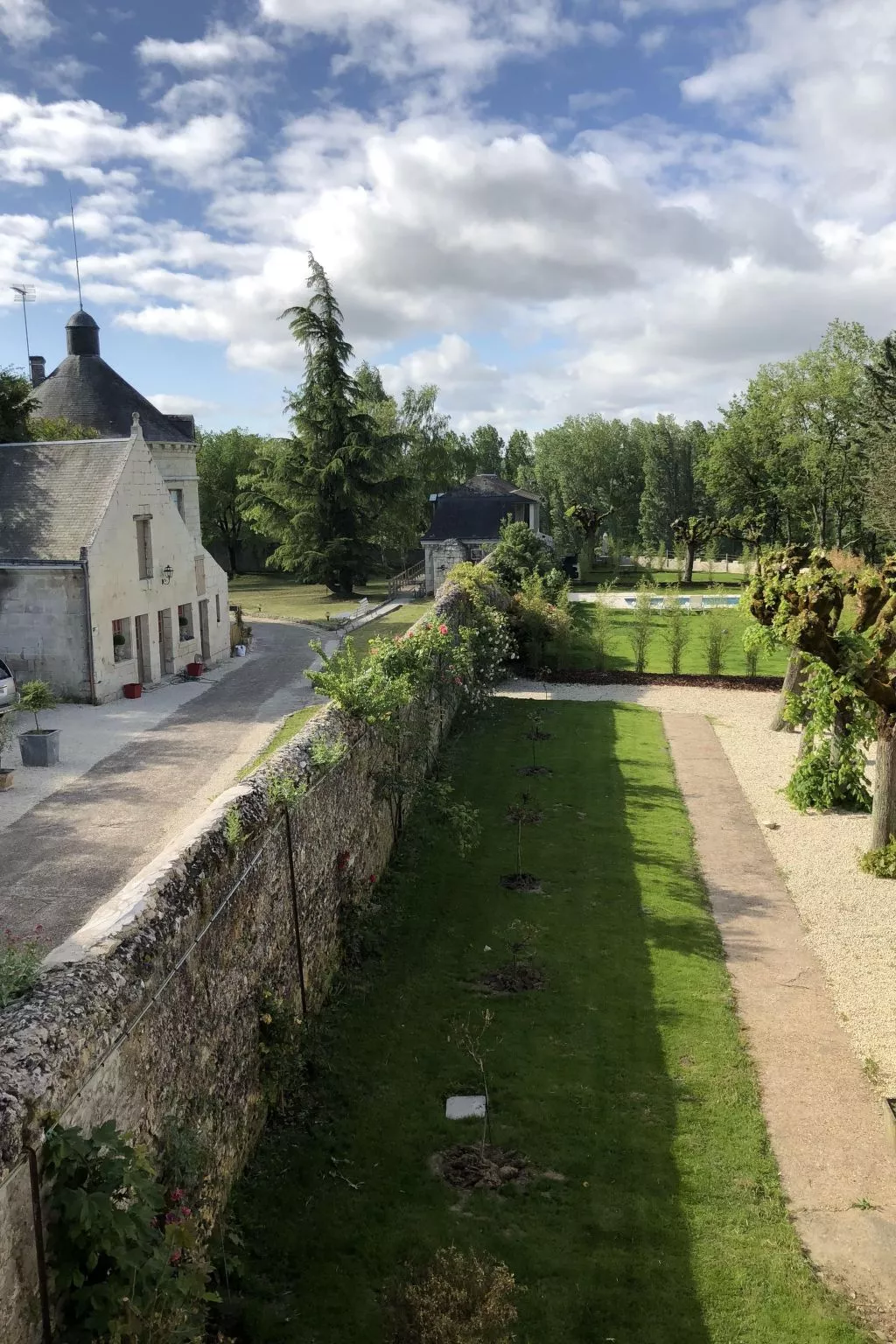 Cottage Garten 70m2 mit Pool in Azay le rideau-Draußen