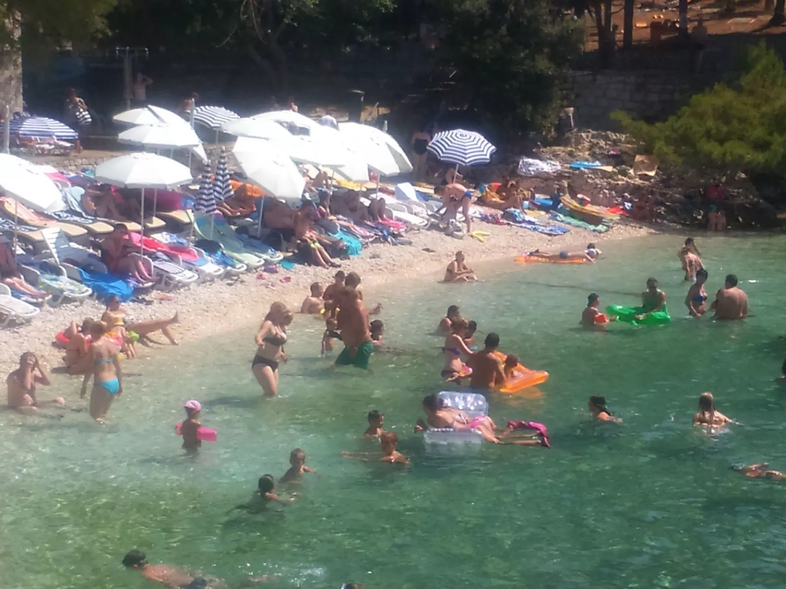 Mit Wasserblick-Dehors