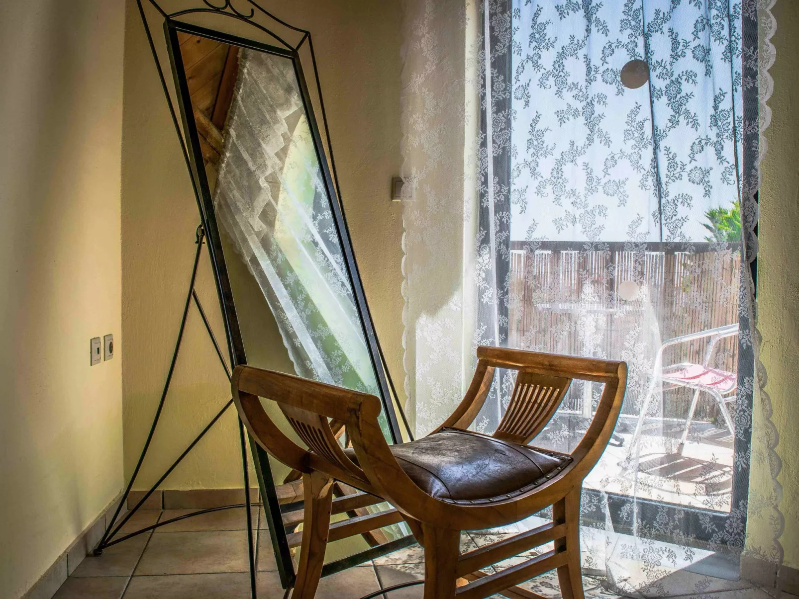 Niriides Villas_ Liagori_ 2-Schlafzimmer privater Pool-Inside