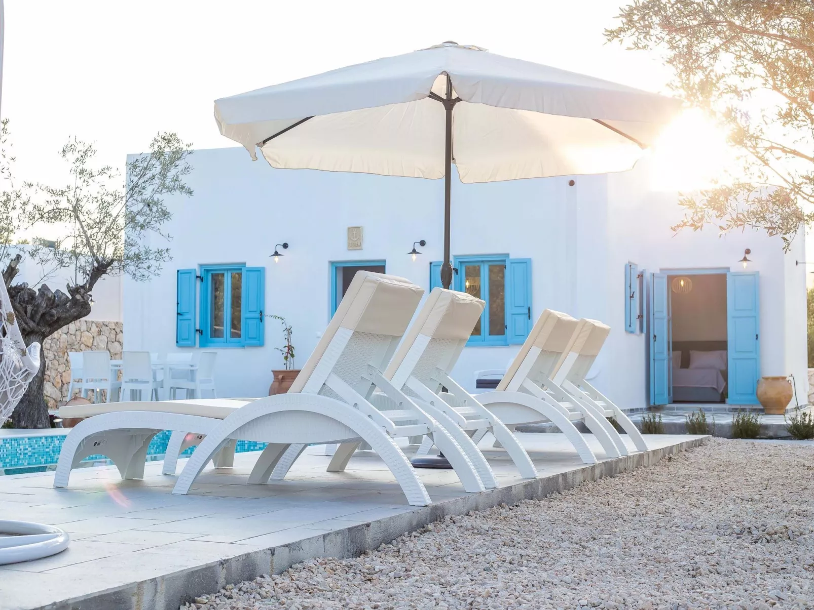 Kalathos Dream - Blauer Traum-Dehors