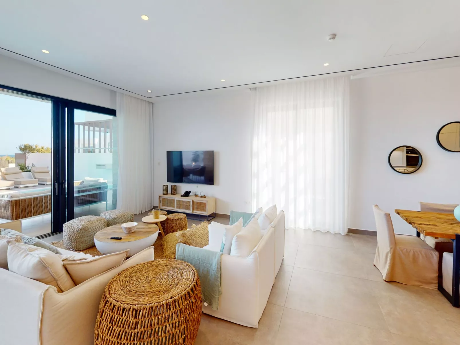 Periyiali Resort - Meerblick Villa Polymnia -22-Dedans