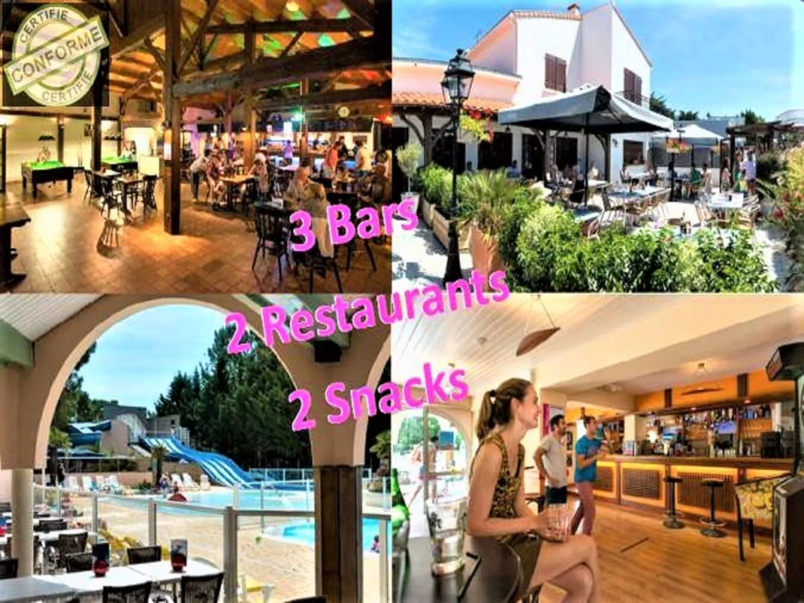 Mobilheime 3 Zimmer-Draußen