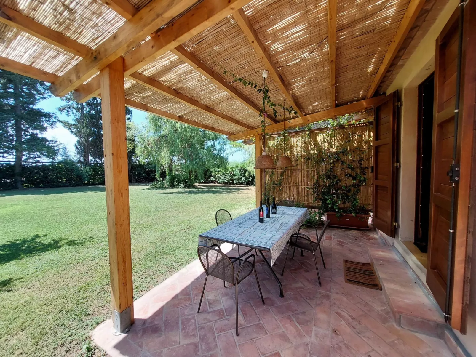 Melo Noce' Wohnung mit Gemeinschaftspool-Draußen