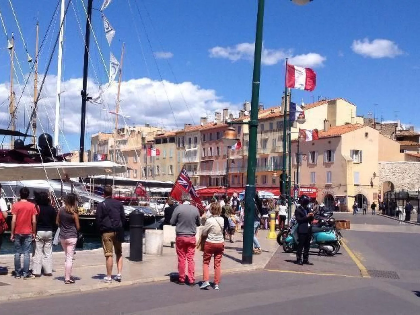 Mobilheim an der Cote d'Azur-Draußen