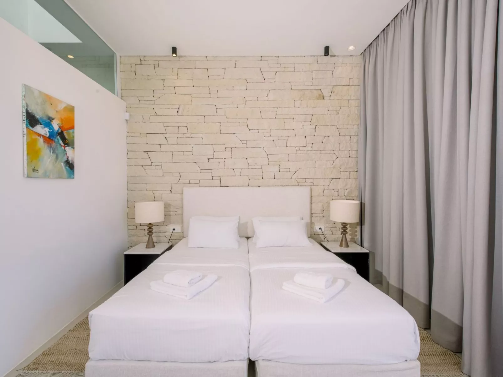 Neue einzigartige Villa mit atemberaubender Aussicht in Strandnähe-Drinnen