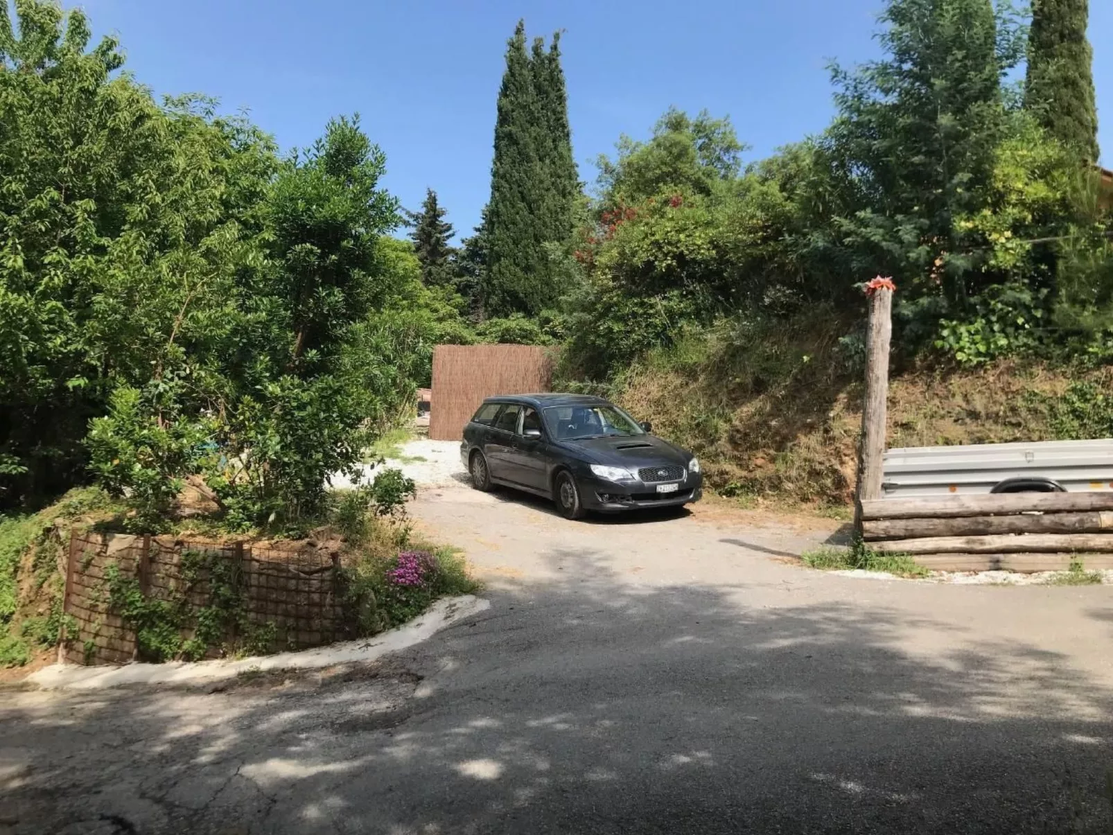 Artist's hill-Draußen