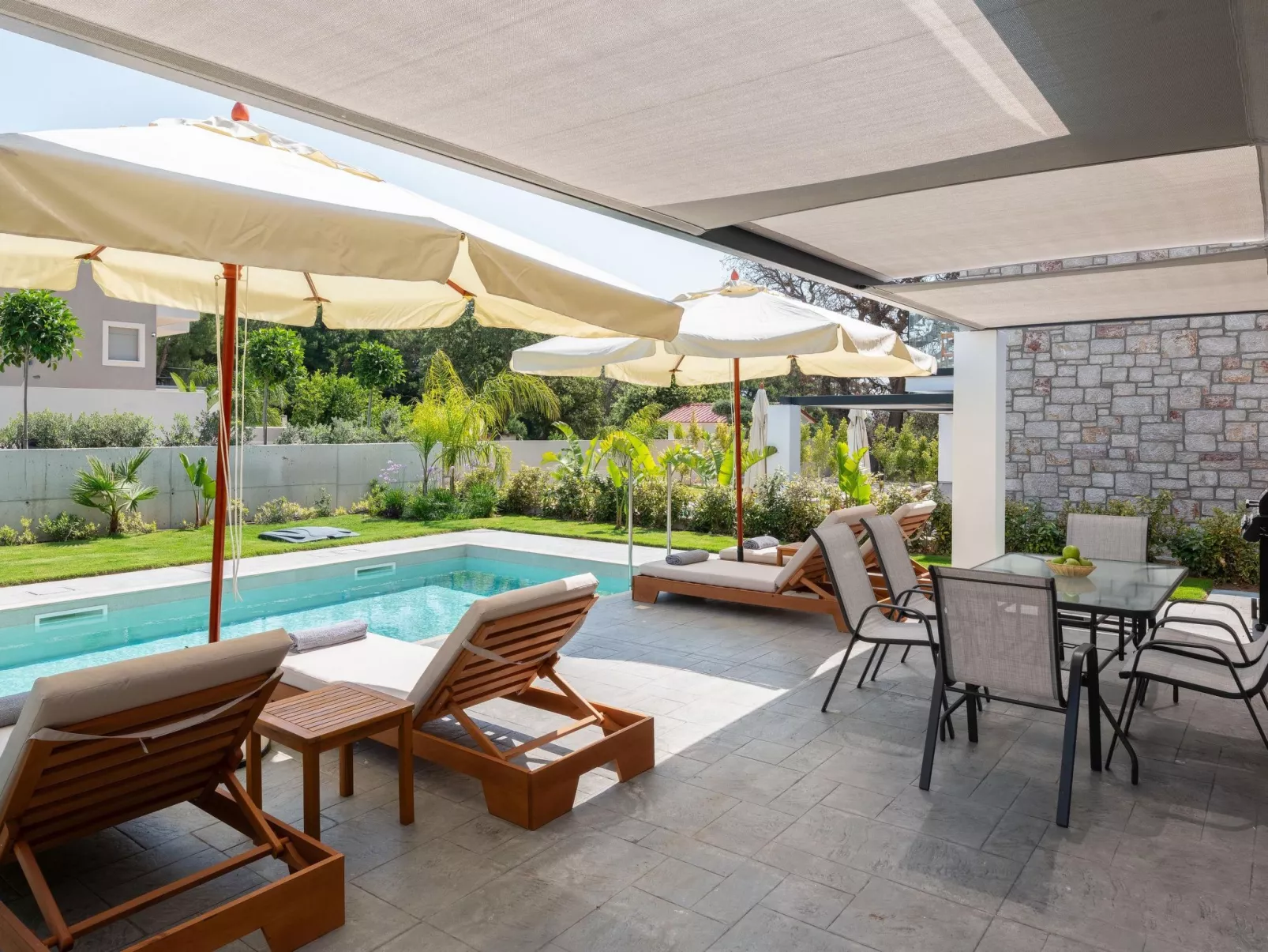 Rokas Luxus-Villen-Villa Dimitra-Dehors