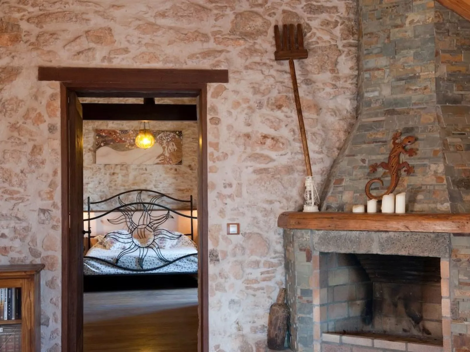 Kanarisches Haus mit privatem Pool und Garten-Inside