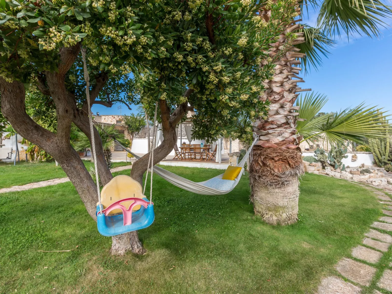 Trullo für Ferien in Apulien-Draußen