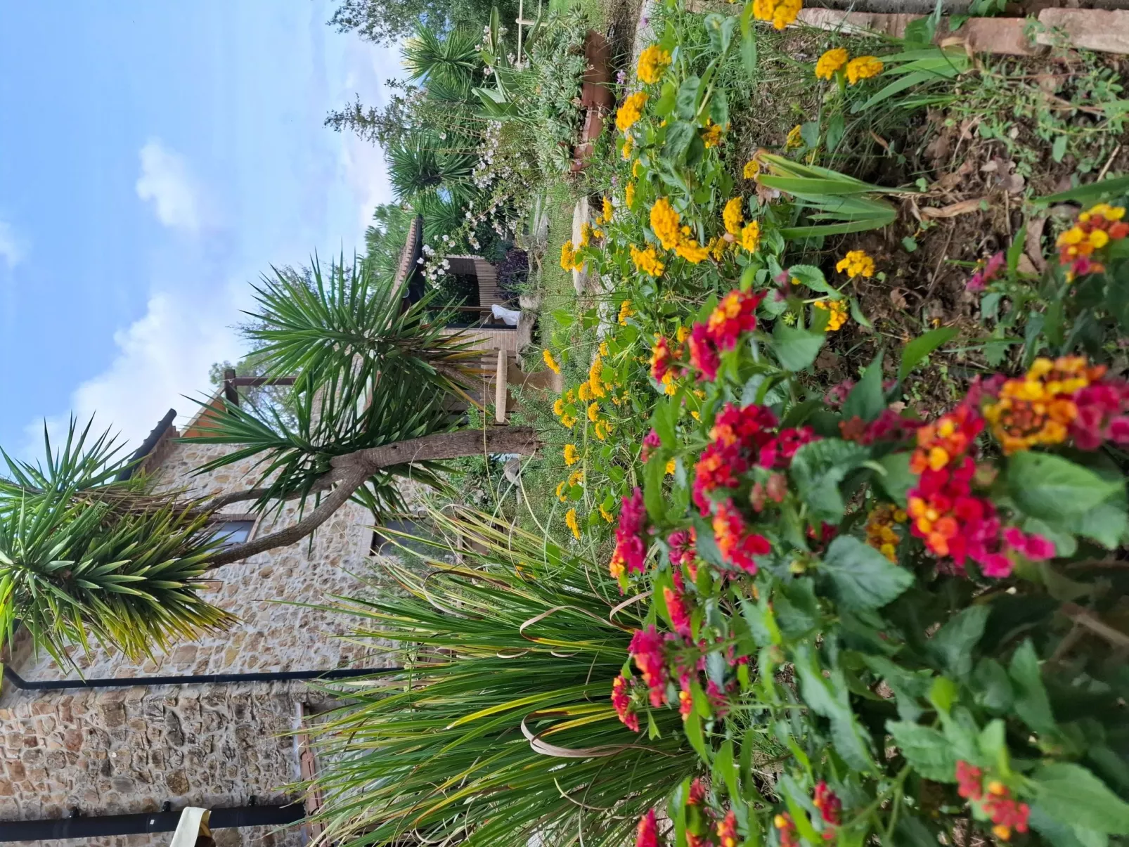Bauernhauswohnung mit großer Terrasse-Draußen