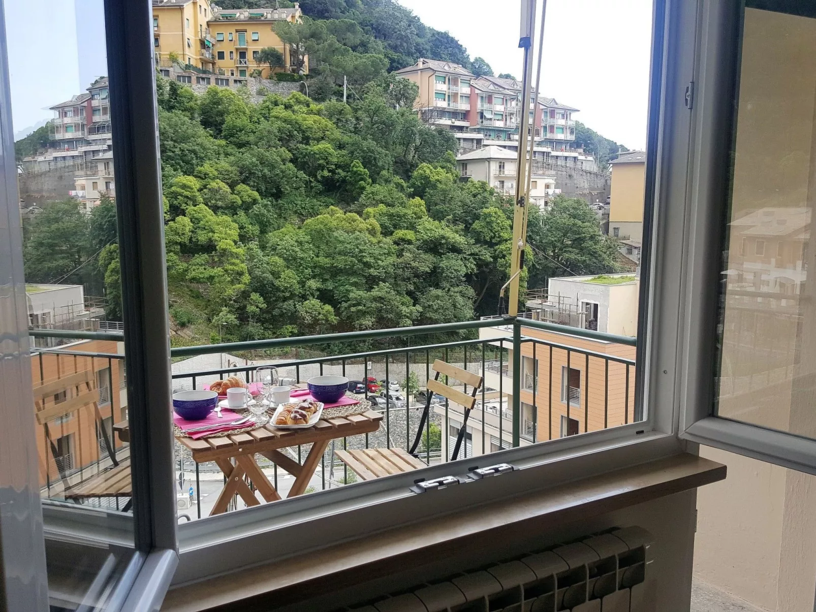 Gemütliche Wohnung in Bogliasco mit Schöner Terrasse und Panoramablick-Drinnen