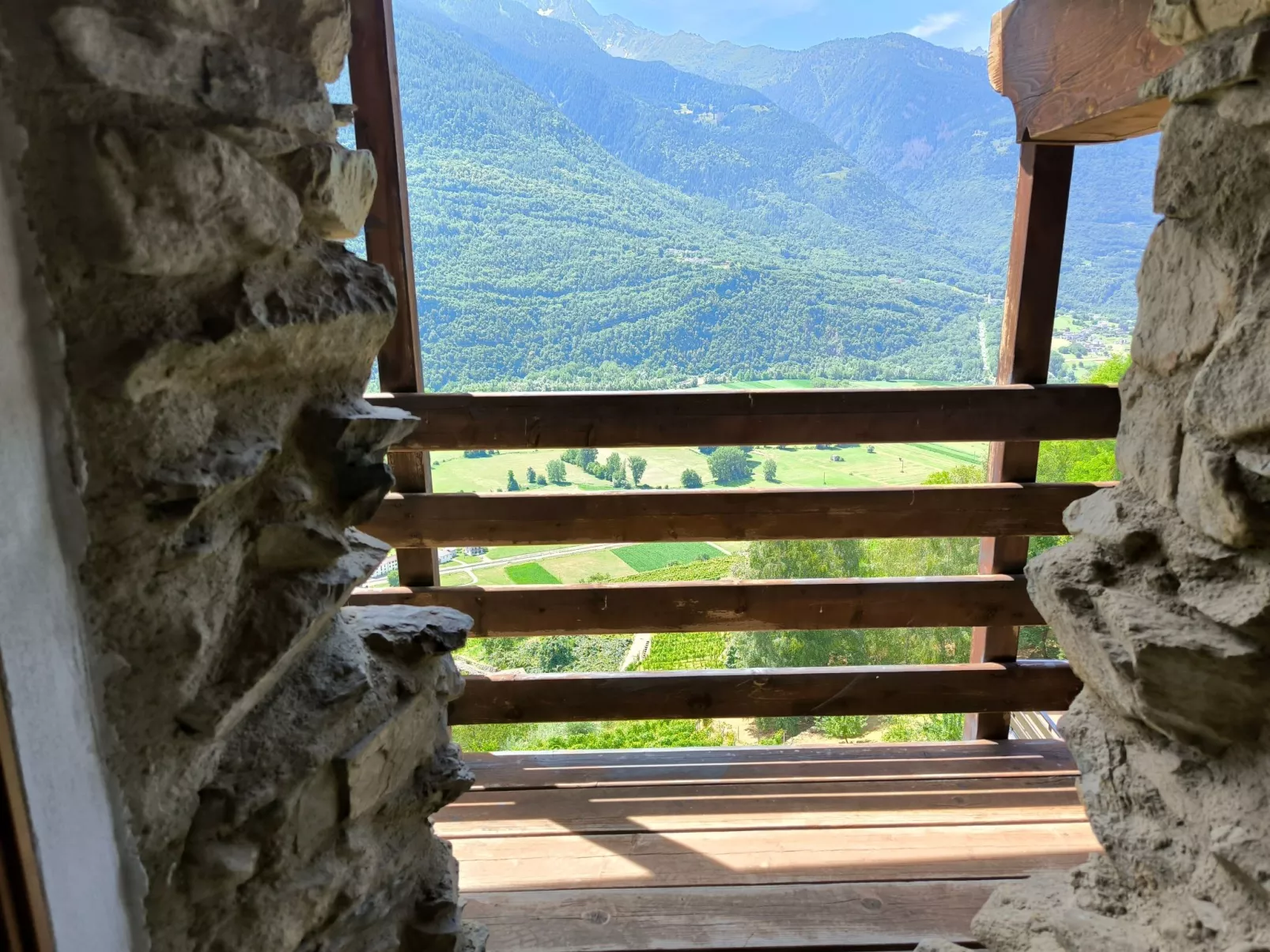 Chalet San Gervasio bei Holiday World-Draußen