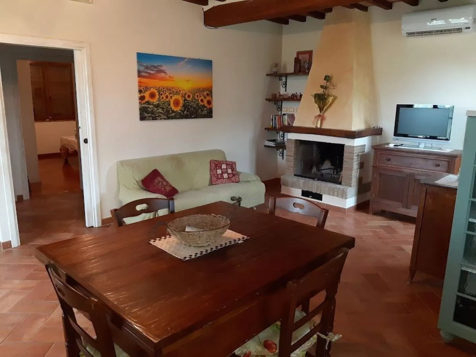 Marias Bauernhof-Drinnen