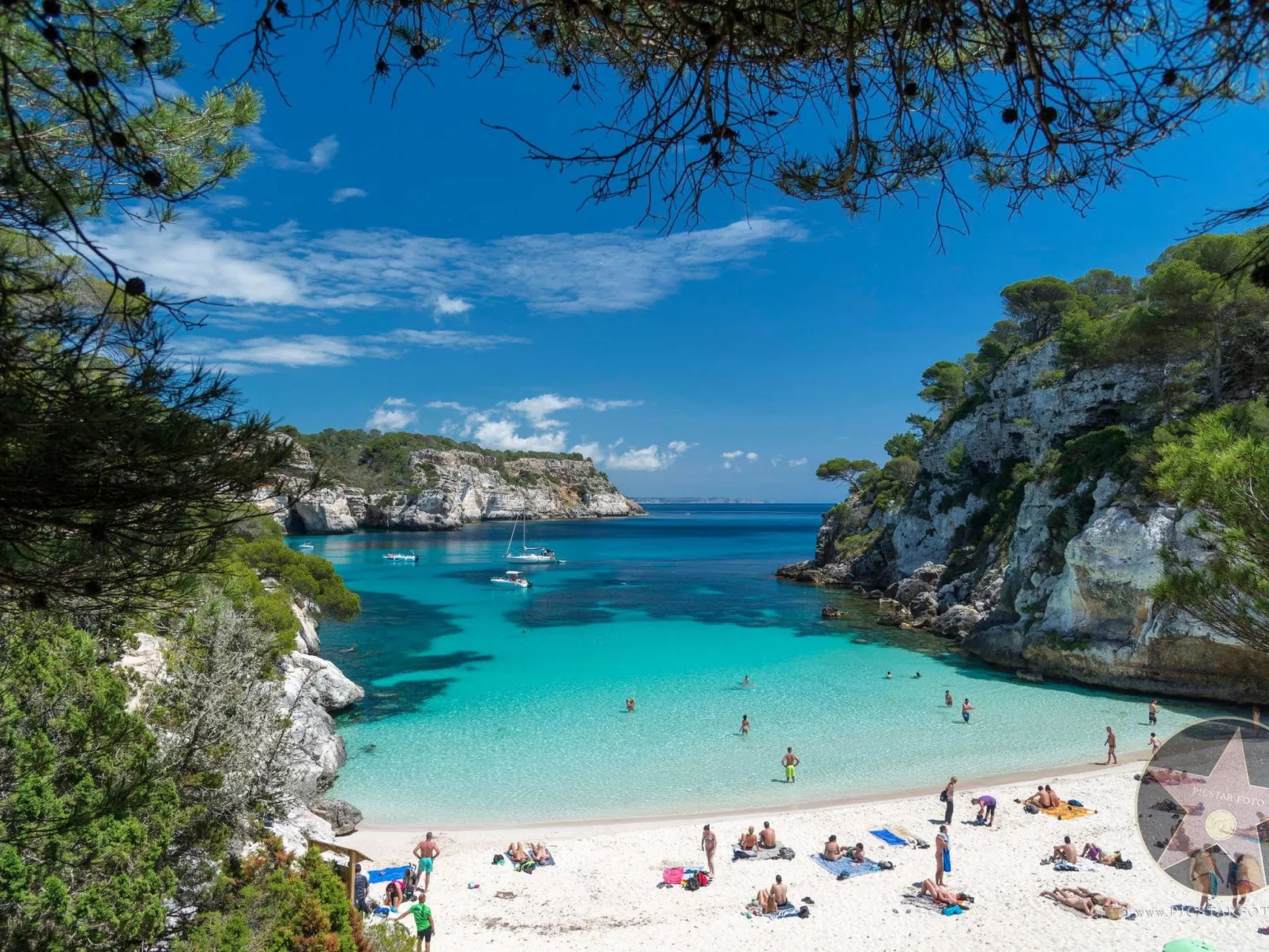 Villa Margarita in Son Bou mit Pool und Meerblick-Outside